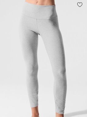 ALO Yoga Kids Light Grey High-Waist Leggings